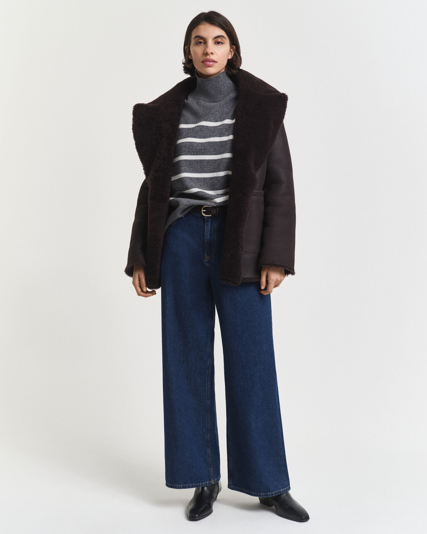 Randig polotr&ouml;ja i extra fin lammull