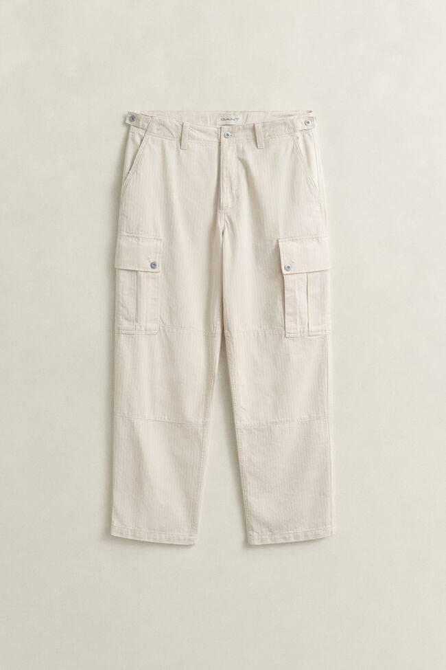 Fiskbensm&ouml;nstrade cargobyxor