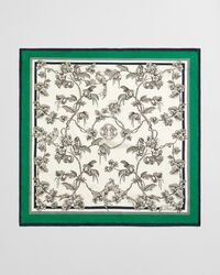 Silkessjal med tr&auml;dm&ouml;nster