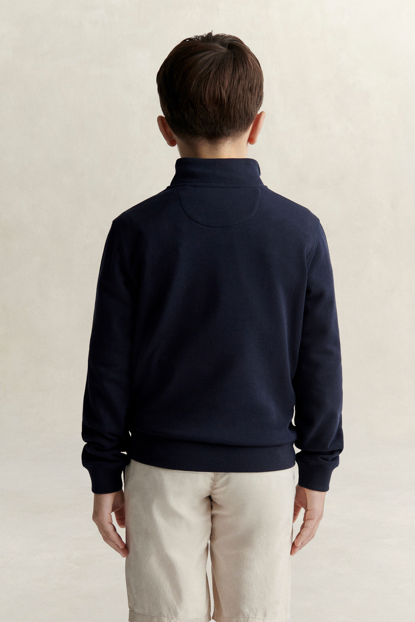 Teen Boys sweatshirt med half-zip
