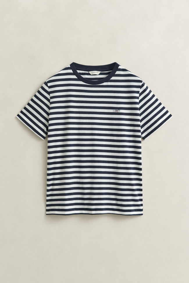 Shield randig T-shirt