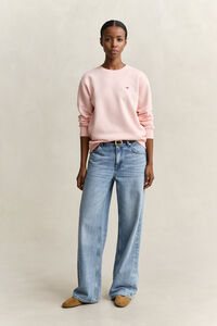 Shield sweatshirt med rund hals