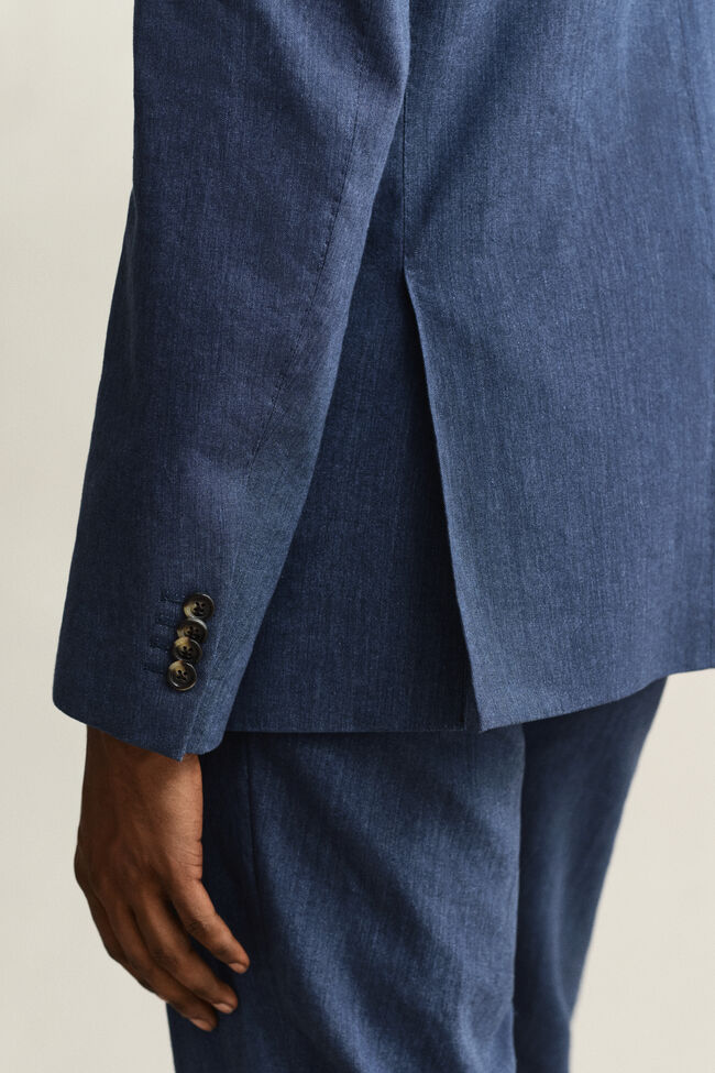 Kavaj i linneblandning