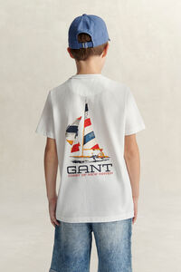 Teen Boys T-shirt med kusttryck
