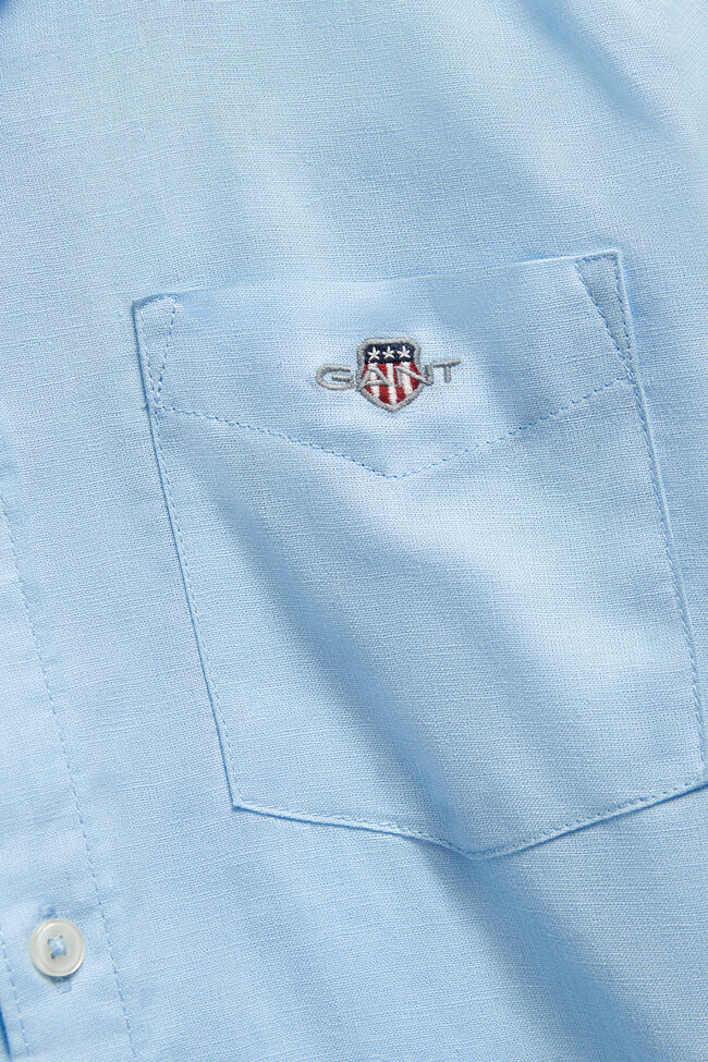 Teen Boys skjorta i linneblandning