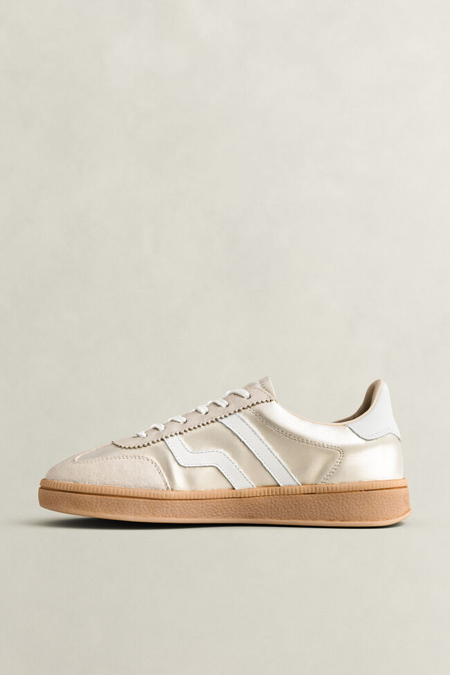 Cuzima skinnsneakers i metallic