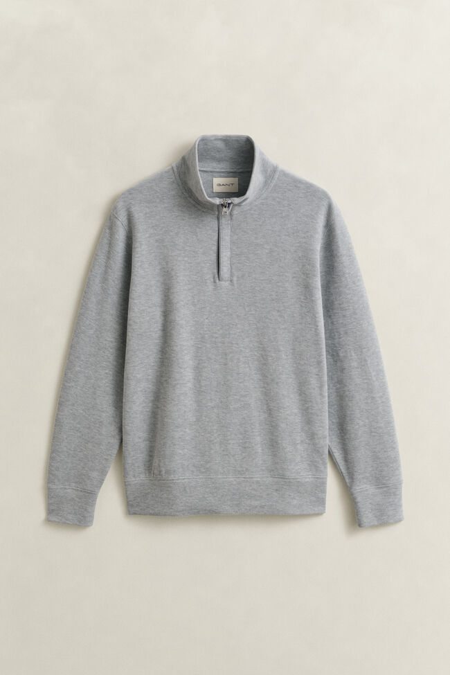 Sacker Rib sweatshirt med half-zip