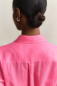 Skjortkl&auml;nning i linne