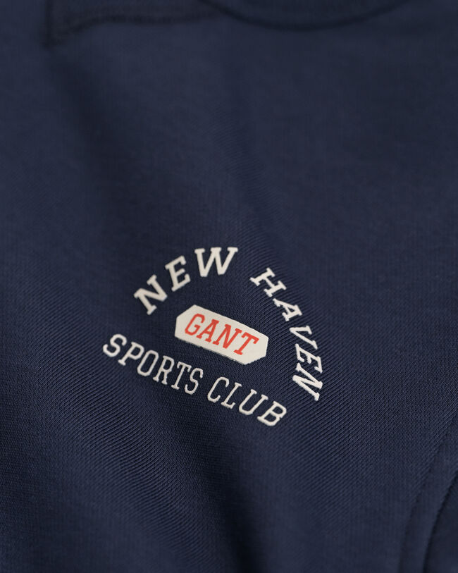 Teens rundhalsad sweatshirt med tryck