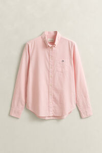 Regular fit klassisk rutig oxfordskjorta