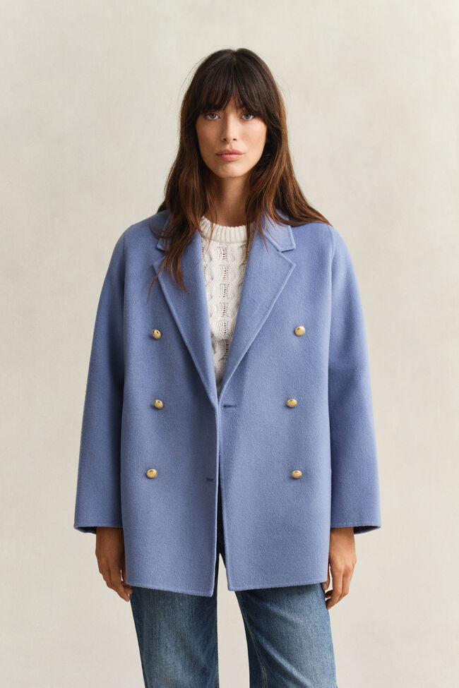 Skepparjacka med handsydda detaljer