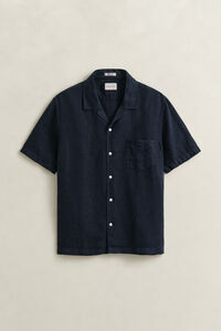 Kort&auml;rmad linneskjorta