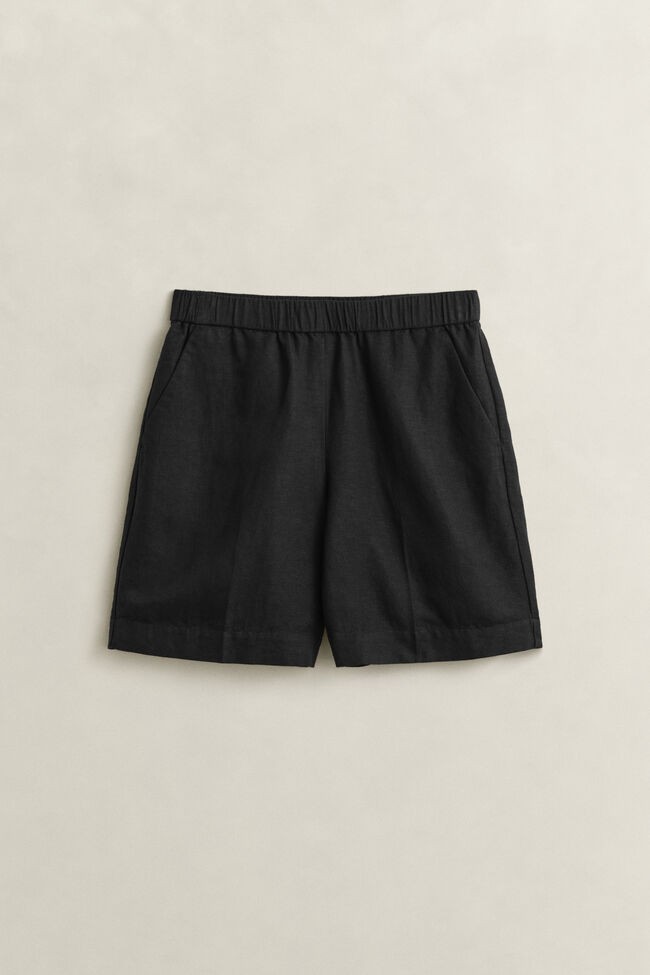 Shorts i linneblandning