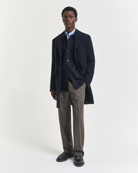 Fiskbensm&ouml;nstrade kostymbyxor