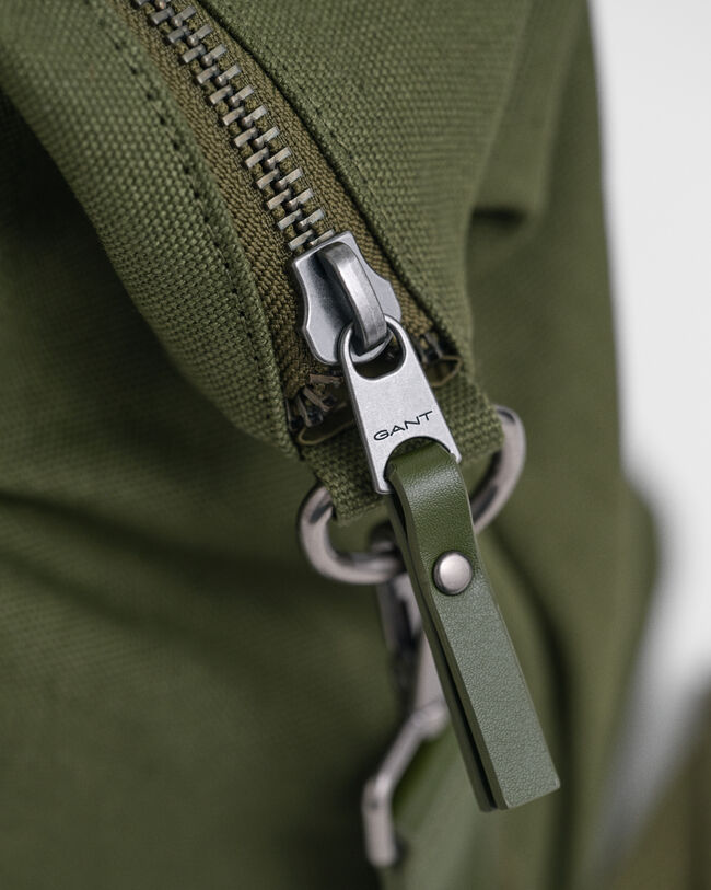 Duffelv&auml;ska i kanvas med G-logo