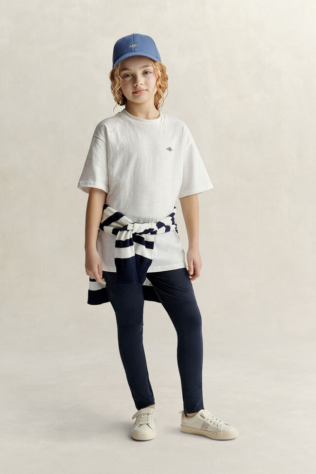 Teen Girls grovspunnen T-shirt