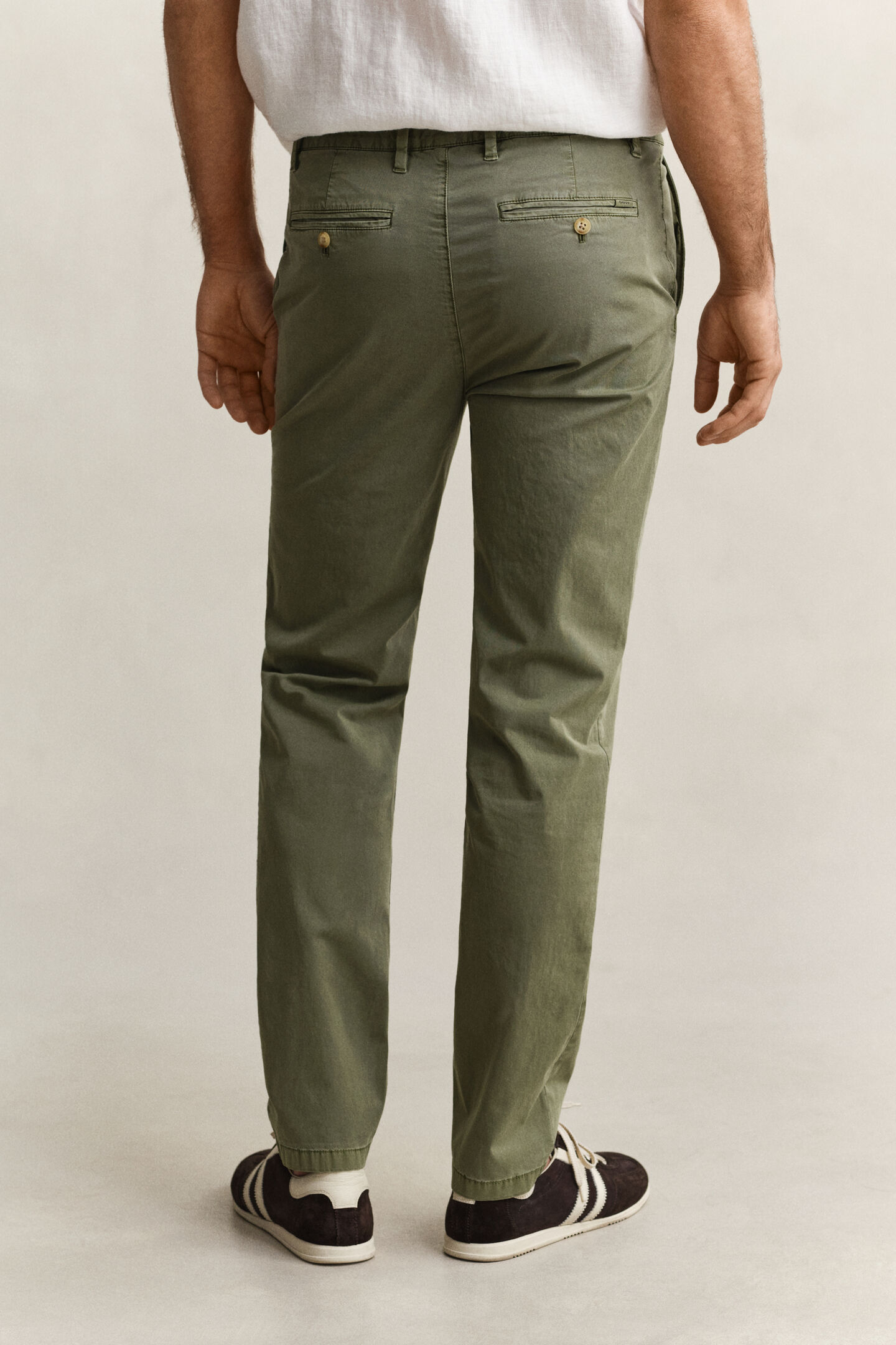 Sunfaded chinos