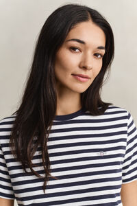 Shield randig T-shirt