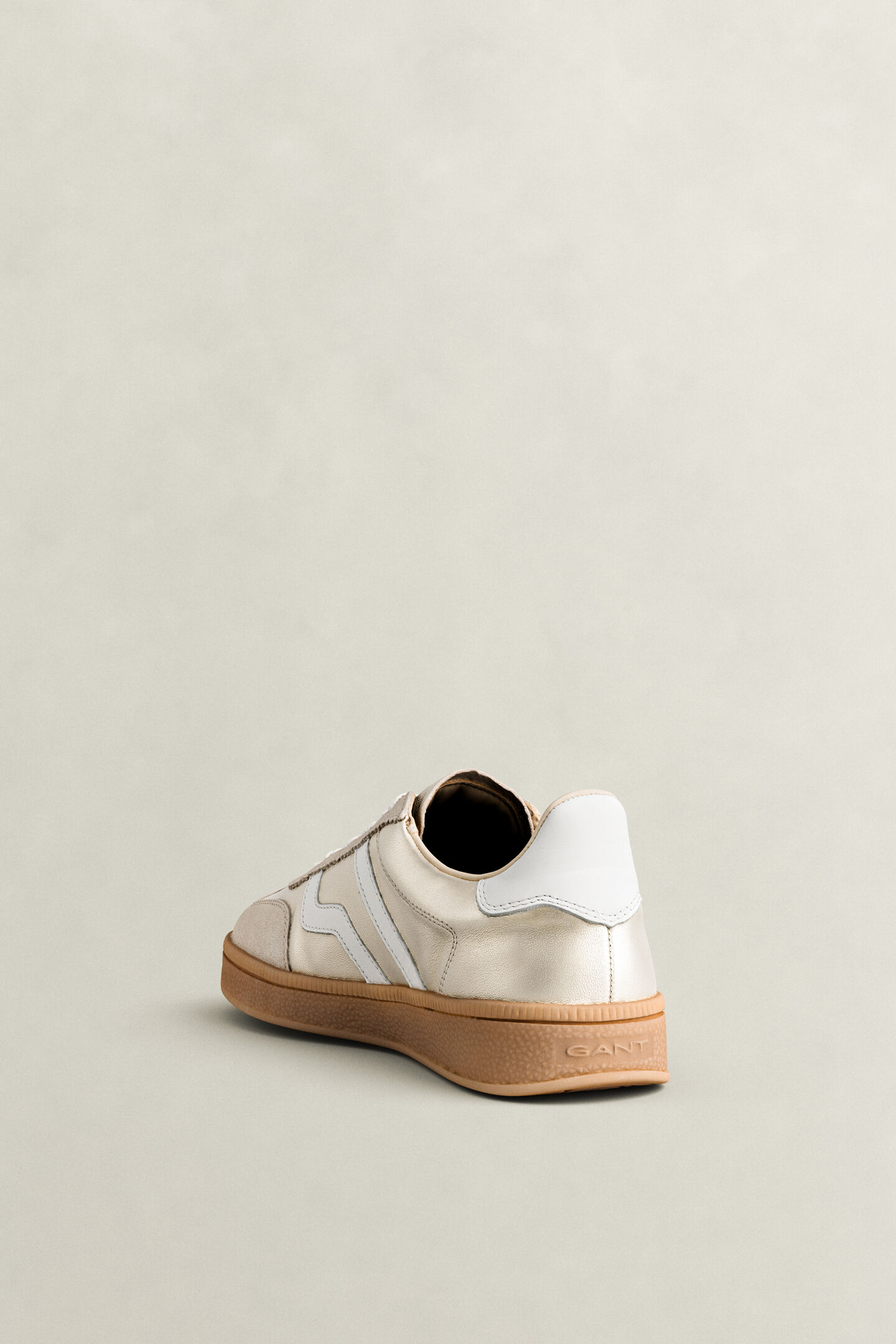 Cuzima skinnsneakers i metallic