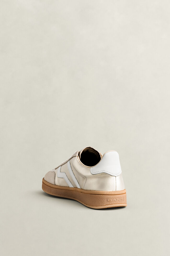 Cuzima skinnsneakers i metallic