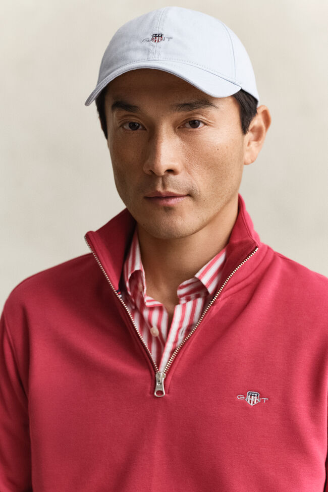 Shield sweatshirt med dragkedja vid hals&ouml;ppningen