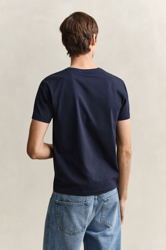 Slim fit Shield V-ringad T-shirt