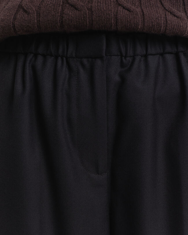 Dra p&aring;-byxor i ullblandning