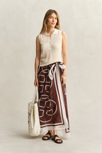 &Auml;rml&ouml;s spetsstickad topp