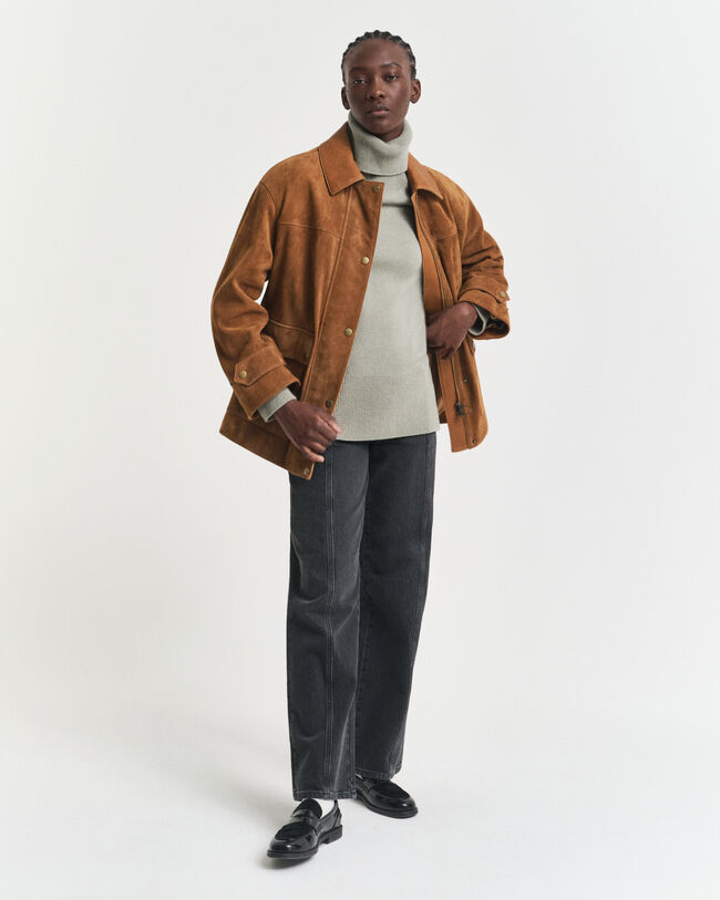 Polotr&ouml;ja i mjuk kashmir- och ullblandning