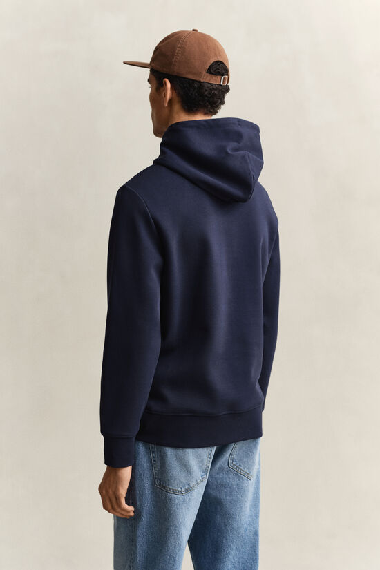 Hoodie i interlock