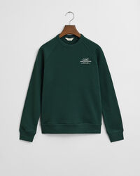 Teens rundhalsad sweatshirt med tryck