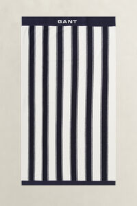 Yacht randig strandhandduk