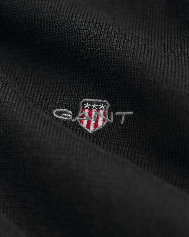 Klassisk V-ringad bomullstr&ouml;ja