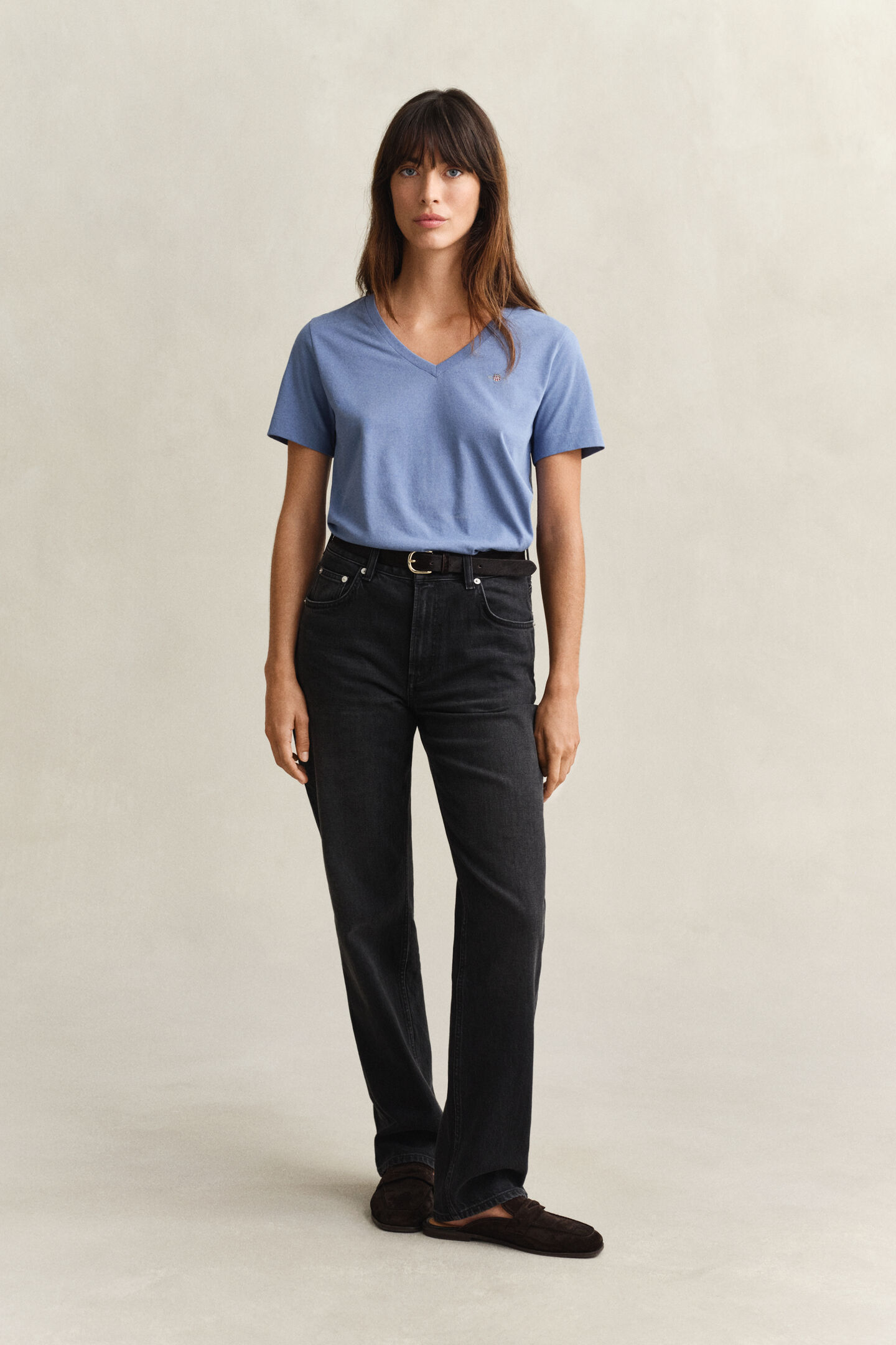 Shield V-ringad T-shirt