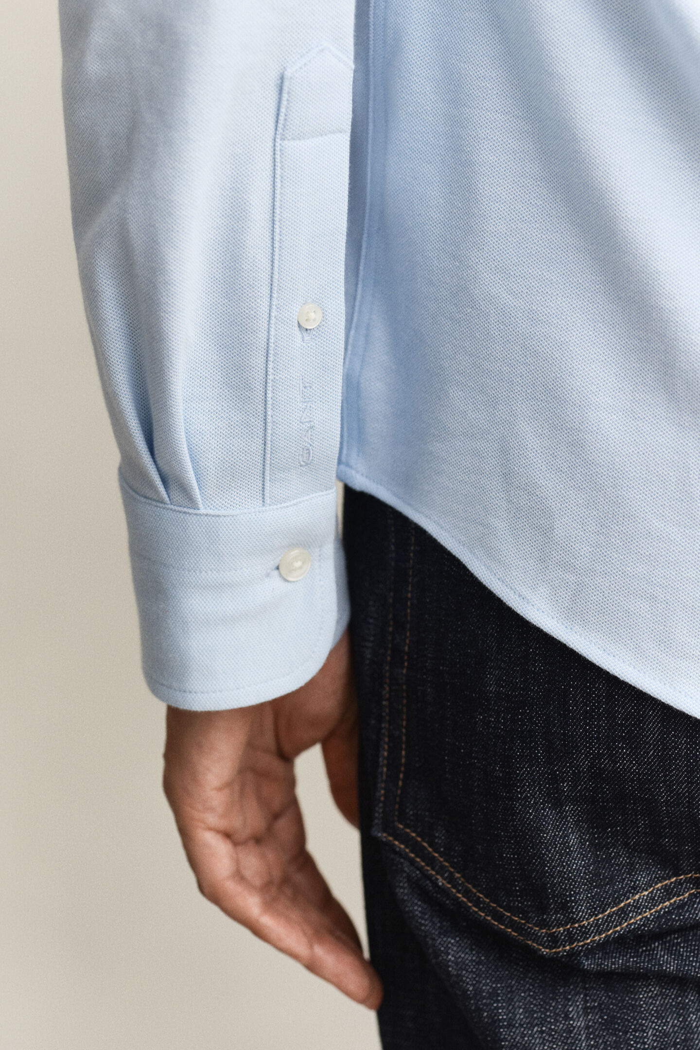 Pik&eacute;skjorta i jersey