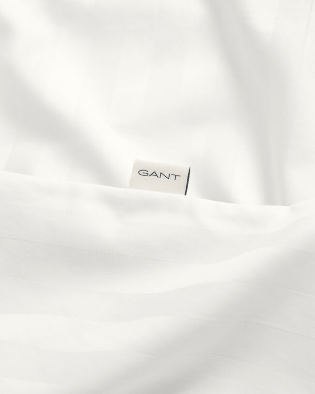 Sateen randigt p&aring;slakan, enkel