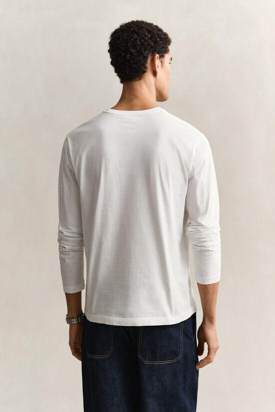 Shield l&aring;ng&auml;rmad T-shirt