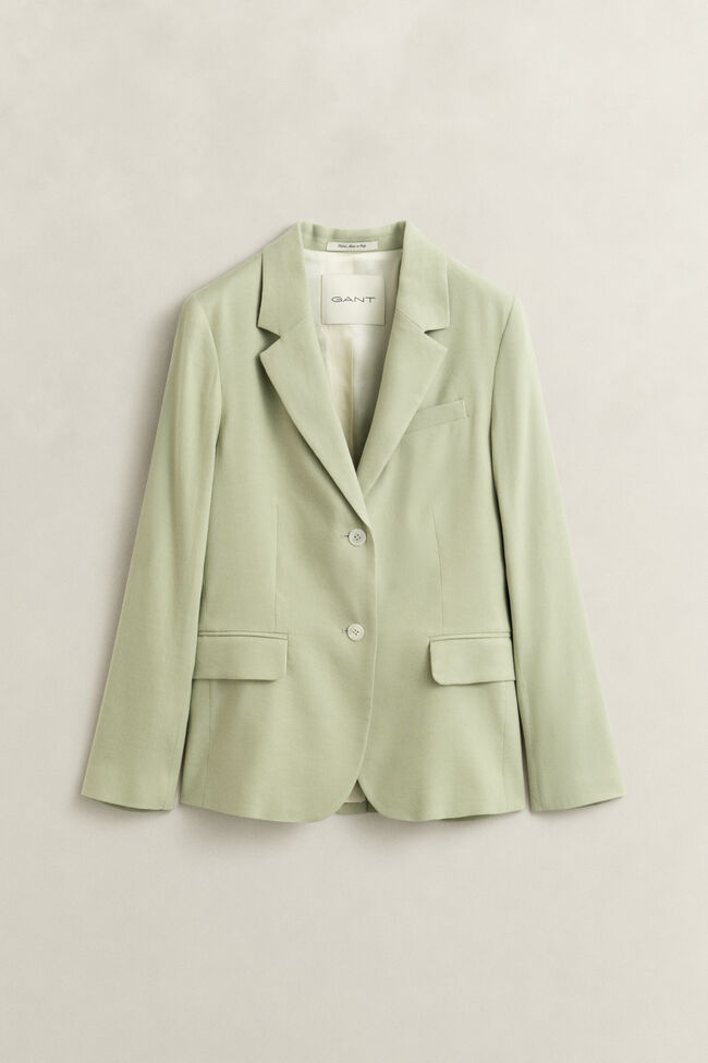 Kavaj i linne med stretch