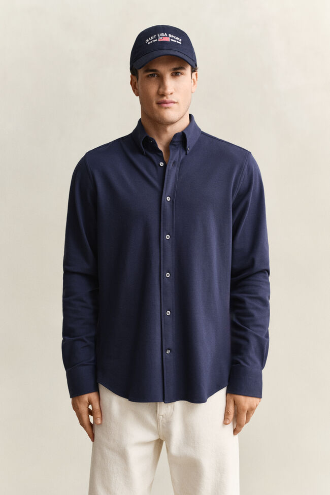 Pik&eacute;skjorta i jersey