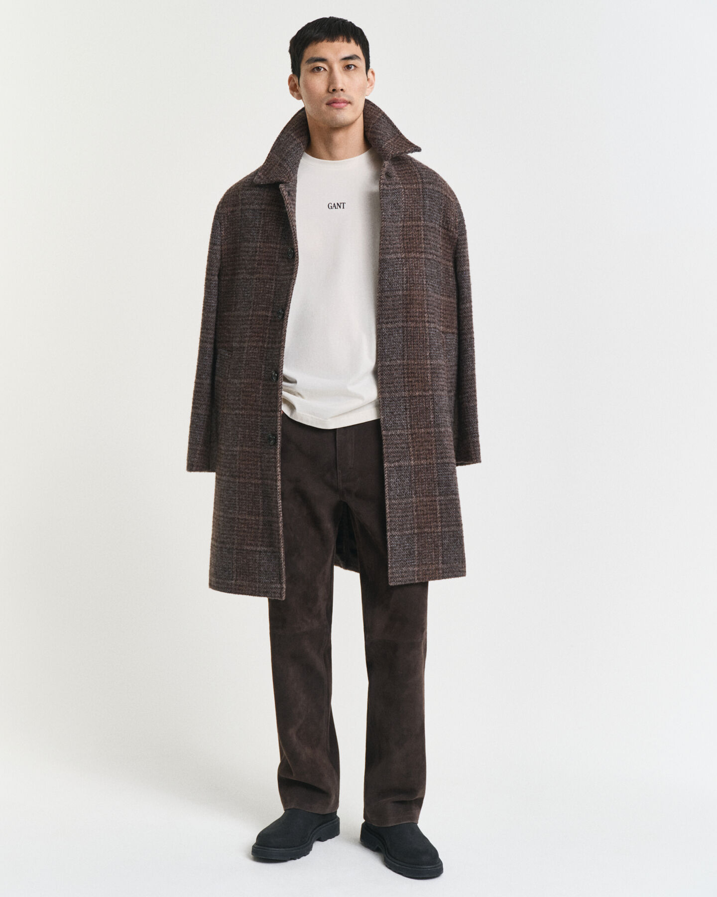 T-shirt med litet m&auml;rke