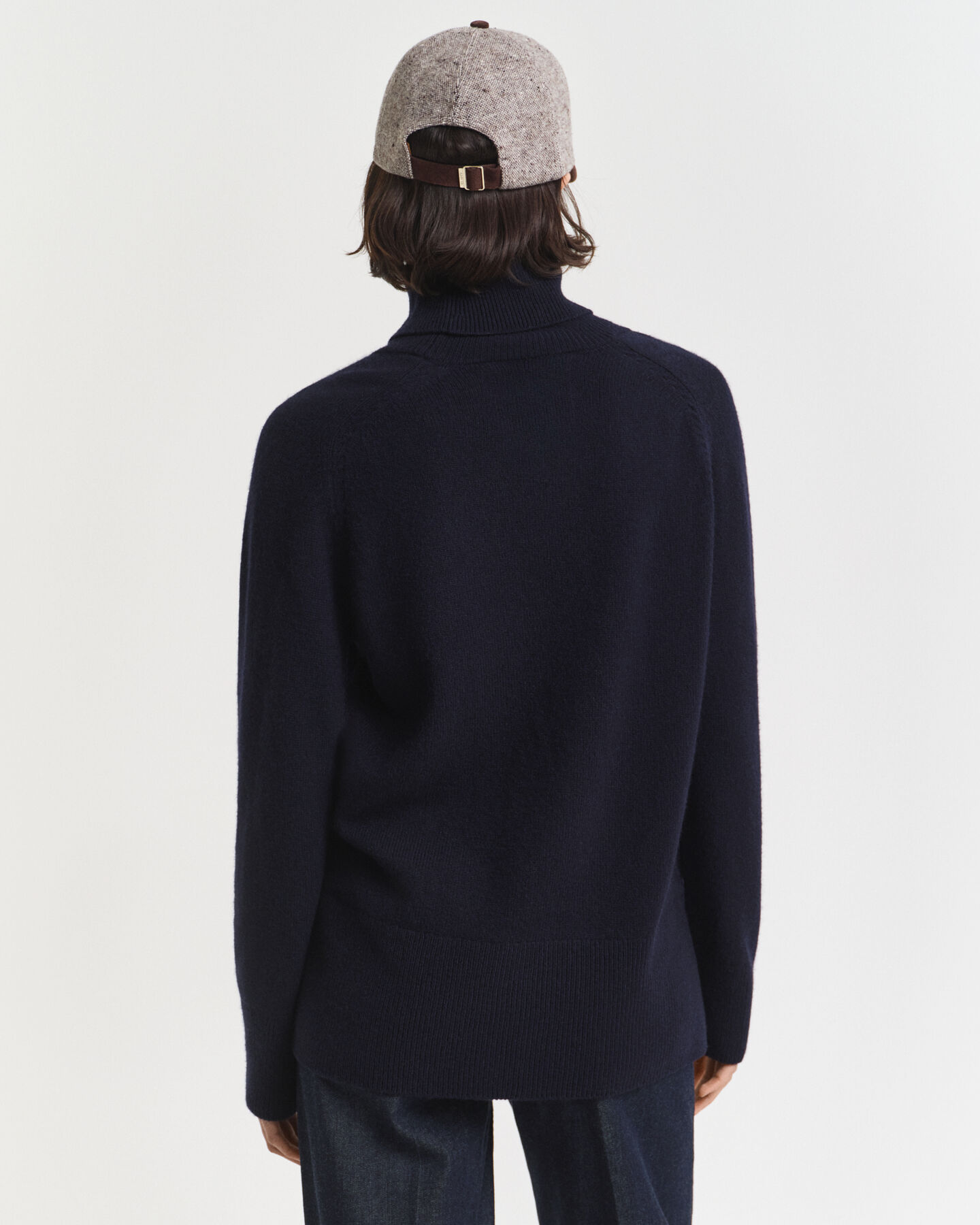 Polotr&ouml;ja i mjuk kashmir- och ullblandning