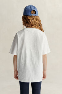 Teen Girls grovspunnen T-shirt