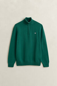 Casual Cotton tr&ouml;ja med dragkedja vid hals&ouml;ppningen