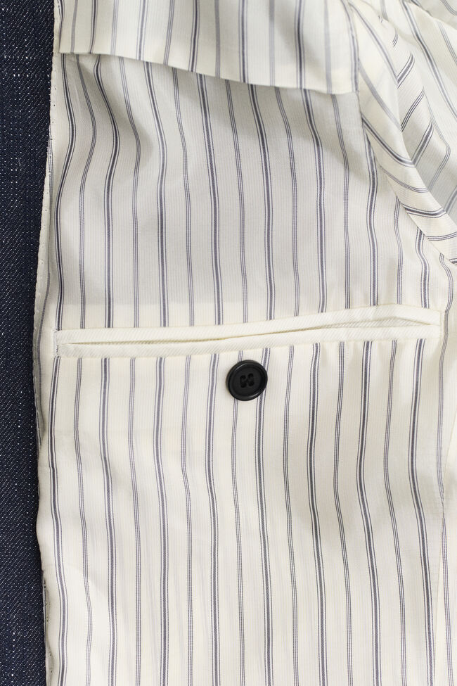 Indigof&auml;rgad kavaj