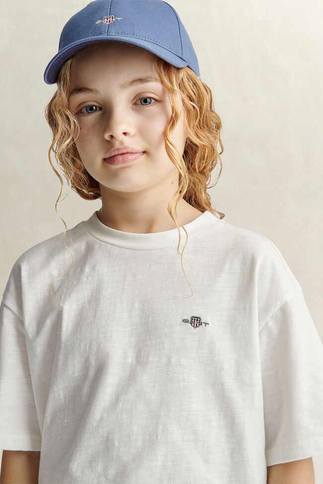 Teen Girls grovspunnen T-shirt