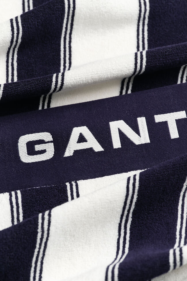 Yacht randig strandhandduk