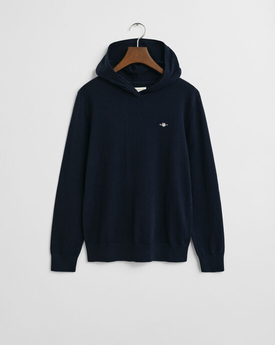 Teens stickad hoodie